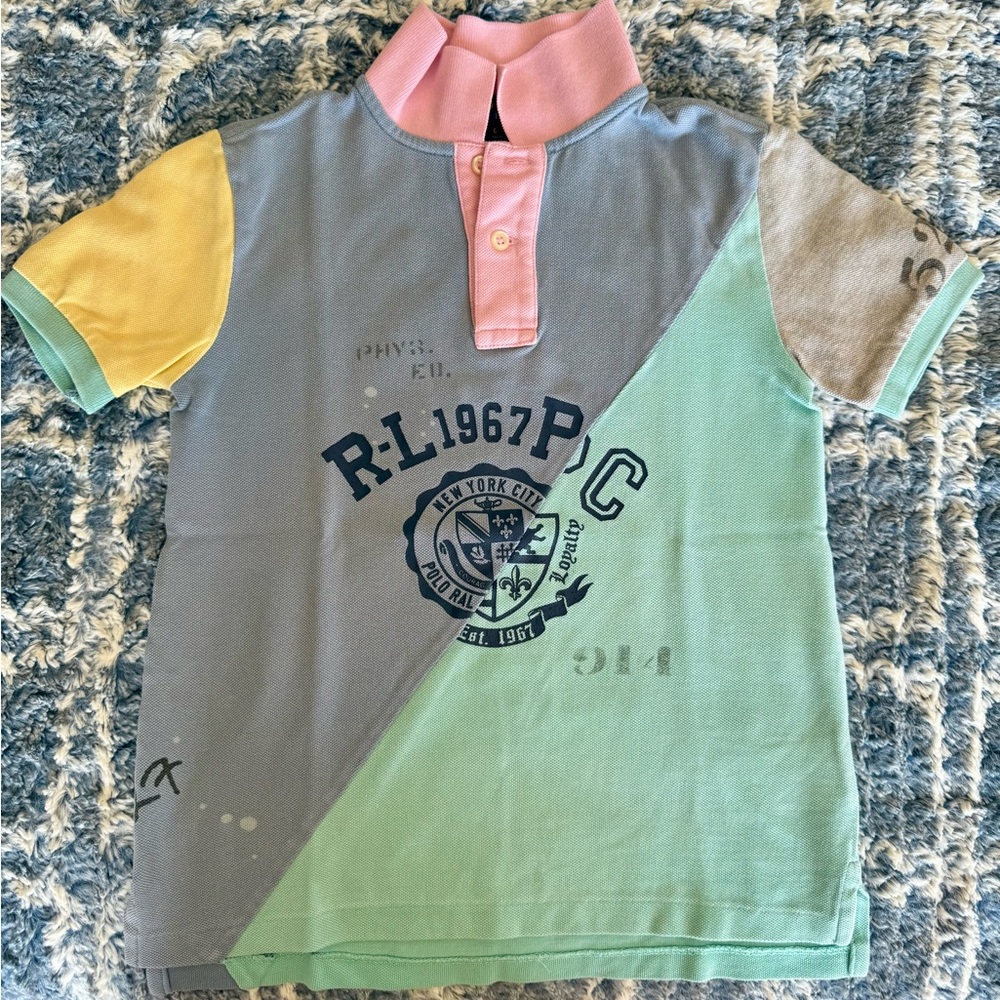 Ralph Lauren Multicolor Kids Polo Shirt Lovely Spring Colors
